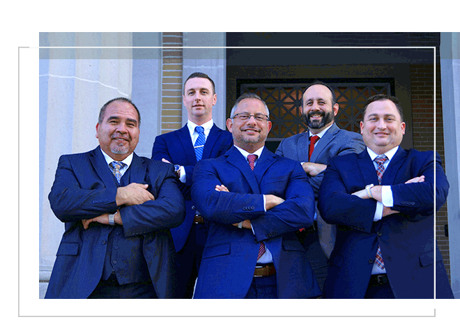 Photo of the legal team at Suarez, Rios & Weinberg, P.A.